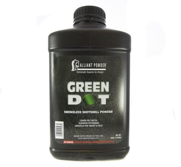 Alliant Green Dot Smokeless Powder- 8 Lbs. (HAZMAT Fee Required)- ALGD8
