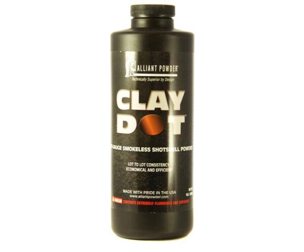 Alliant Clay Dot Smokeless Powder- 1 Lb. (HAZMAT Fee Required)- CLAYDOT1