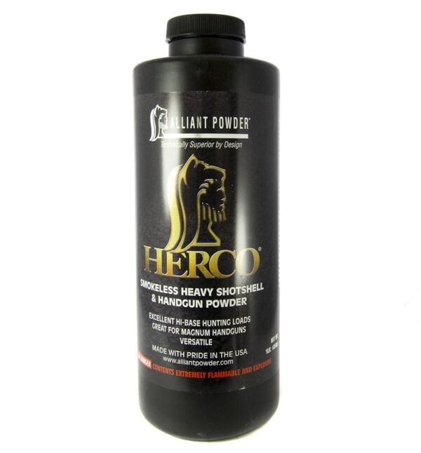 Alliant Herco Smokeless Powder- 1 Lb. (HAZMAT Fee Required)- HERCO1