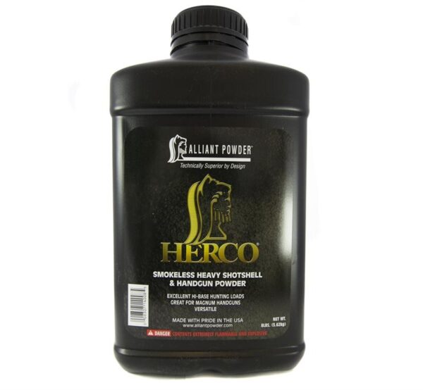 Alliant Herco Smokeless Powder- 8 Lbs. (HAZMAT Fee Required)- HERCO8