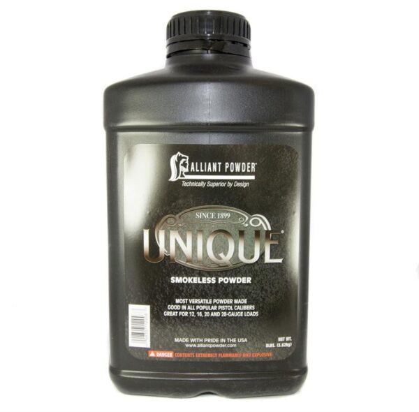 Alliant Unique Smokeless Powder- 8 Lbs. (HAZMAT Fee Required)- UNIQUE8