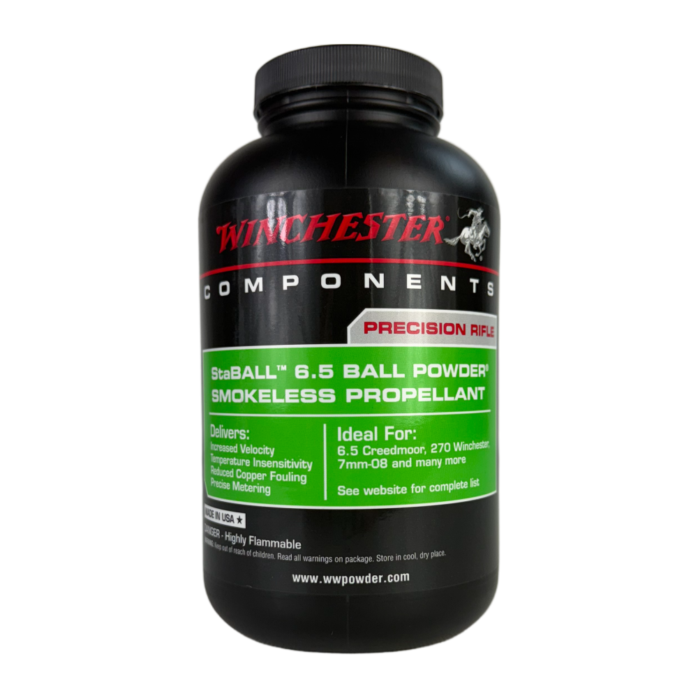 Winchester StaBALL 6.5 Ball Smokeless Powder- 1 Lb. (HAZMAT Fee Required)