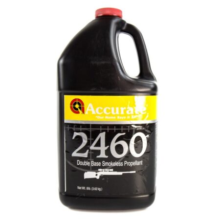 Accurate 2460 Smokeless Powder- 8 Lbs. (HAZMAT Fee Required)- AC24608