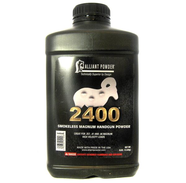 Alliant 2400 Smokeless Powder- 8 Lbs. (HAZMAT Fee Required)- AL24008