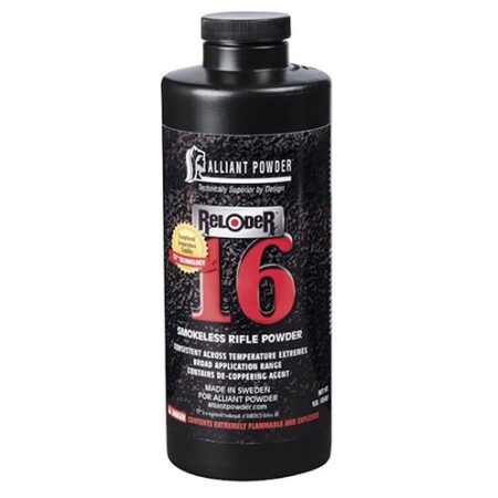 Alliant Reloder 16 Smokeless Powder- 1 Lb. (HAZMAT Fee Required)- ARL161