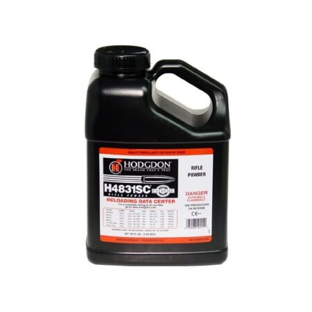 Hodgdon H4831SC Smokeless Powder- 8 Lbs. (HAZMAT Fee Required)- H4831SC8