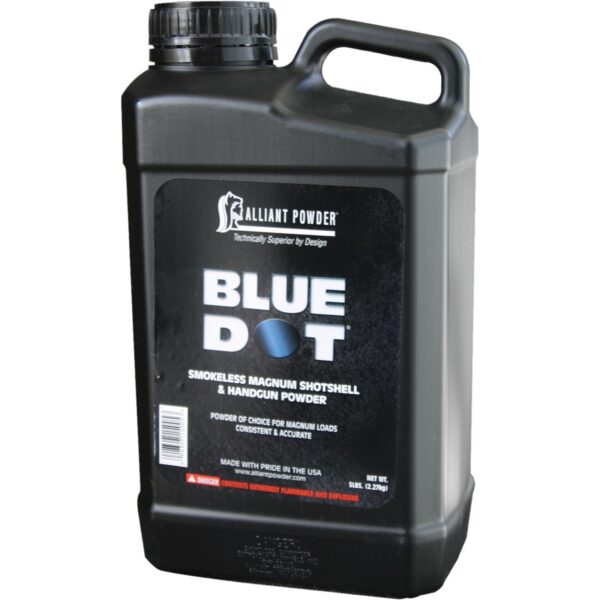 Alliant Blue Dot Smokeless Powder- 5 Lbs. (HAZMAT Fee Required)- ALBD5