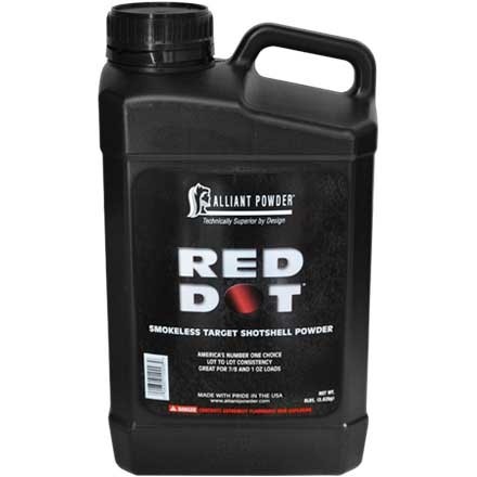 Alliant Red Dot Smokeless Powder- 4 Lbs. (HAZMAT Fee Required)- ALRD4