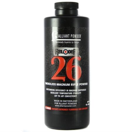 Alliant Reloder 26 Smokeless Powder- 1 Lb. (HAZMAT Fee Required)- ARL261
