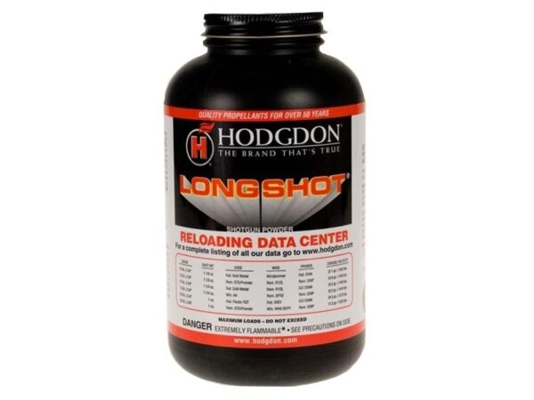 Hodgdon Longshot Smokeless Powder- 1 Lb. (HAZMAT Fee Required)- HLS1