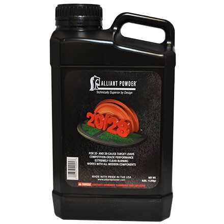 Alliant 20/28 Smokeless Powder- 4 Lb. (HAZMAT Fee Required)- 20284