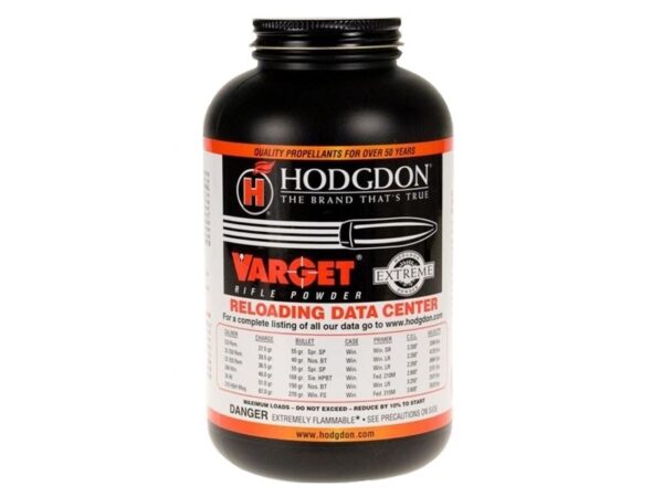 Hodgdon Varget Smokeless Powder- 1 Lb. (HAZMAT Fee Required)- HVAR1