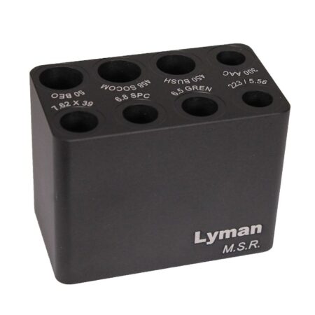 an image of the product Lyman Multi Caliber MSR Ammo Checker Block- 7833003