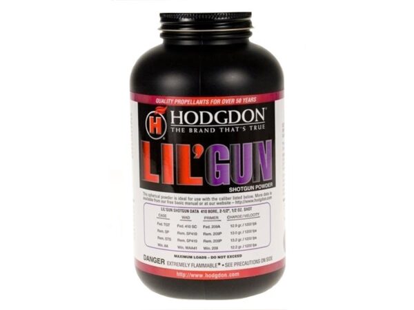 Hodgdon Lil' Gun Smokeless Powder- 1 Lb. (HAZMAT Fee Required)- HLG1