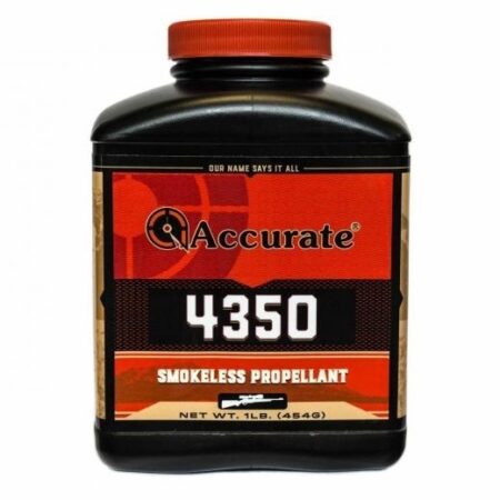 Accurate 4350 Smokeless Powder- 1 Lb. (HAZMAT Fee Required)- A43501