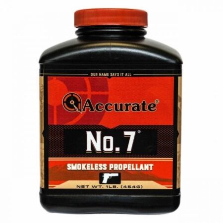 Accurate No. 7 Smokeless Powder- 1 Lb. (HAZMAT Fee Required)- ACC71