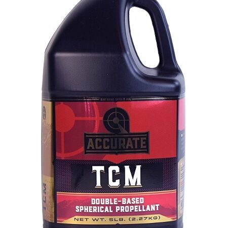 Accurate TCM Smokeless Powder- 5 Lbs. (HAZMAT Fee Required)- ACCTCM5