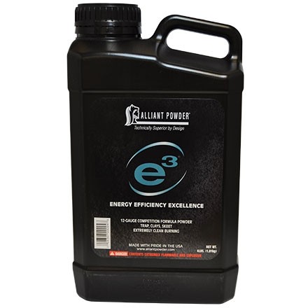 Alliant e3 Smokeless Powder- 4 Lb. (HAZMAT Fee Required)- AE34