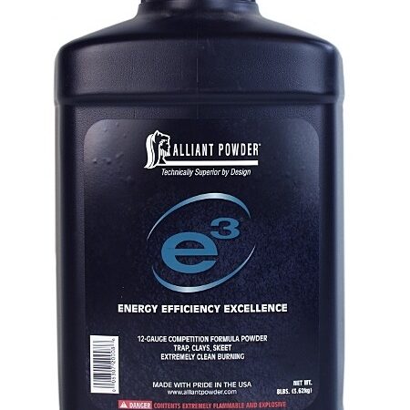 Alliant e3 Smokeless Powder- 8 Lbs. (HAZMAT Fee Required)- AE38