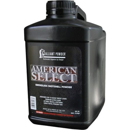 Alliant American Select Smokeless Powder- 8 Lbs. (HAZMAT Fee Required)- ALSEL8