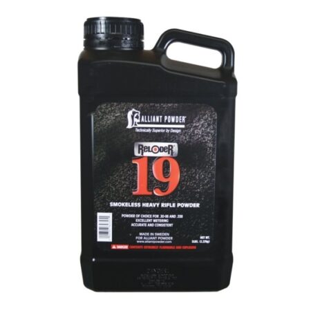 Alliant Reloder 19 Smokeless Powder- 5 Lbs. (HAZMAT Fee Required)- ARL195