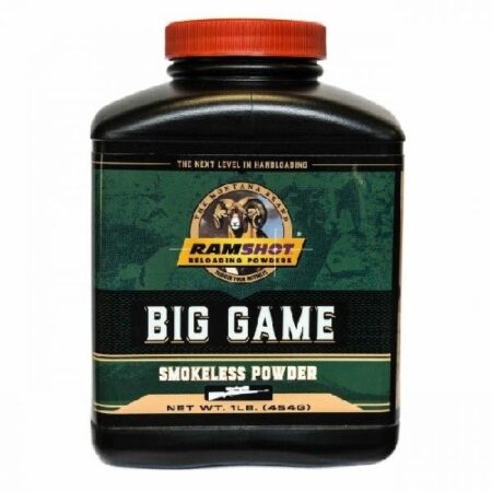 Ramshot Big Game Smokeless Powder- 1 Lb. (HAZMAT Fee Required)- BIGGAME-1