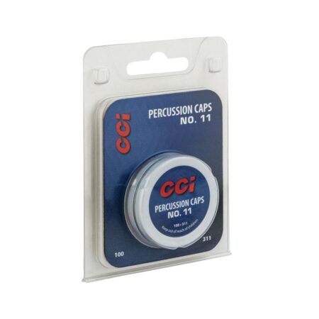 CCI No.11 Percussion Caps- Tin of 100 (HAZMAT Fee Required)- CCI311