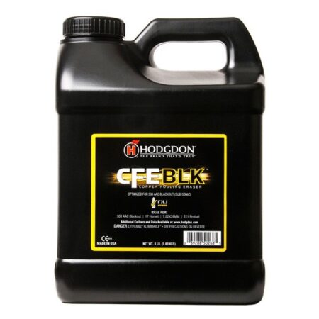 Hodgdon CFE BLK Smokeless Powder- 8 Lbs. (HAZMAT Fee Required)- HBLK8