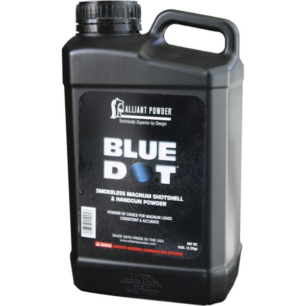Alliant Blue Dot Smokeless Powder- 4 Lbs. (HAZMAT Fee Required)- HCBD4