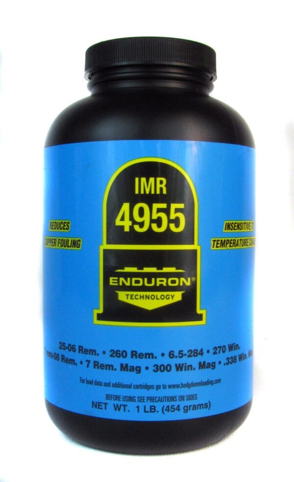 IMR 4955 Smokeless Powder- 1 Lb. (HAZMAT Fee Required)- IMR49551