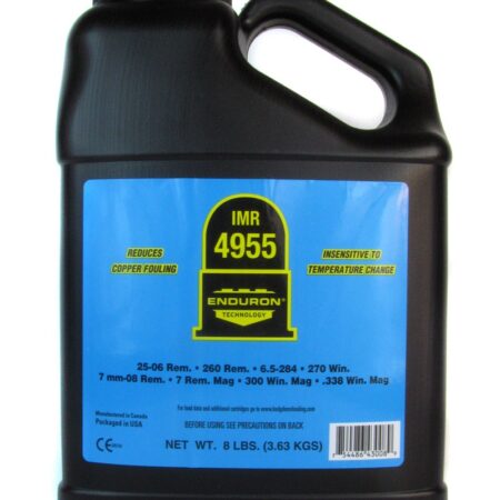 IMR 4955 Smokeless Powder- 8 Lbs. (HAZMAT Fee Required)- IMR49558