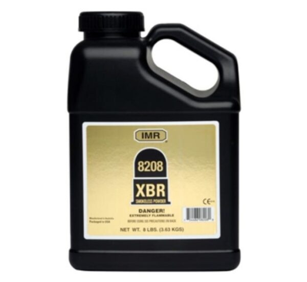 IMR 8208XBR Smokeless Powder- 8 Lbs. (HAZMAT Fee Required)- IMR8208XBR-8