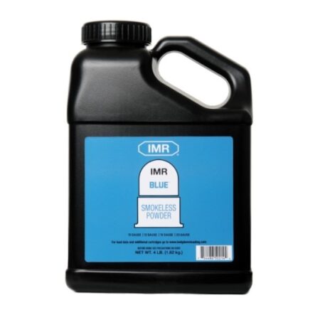 IMR Blue Smokeless Powder- 4 Lbs. (HAZMAT Fee Required)- IMRBLUE4