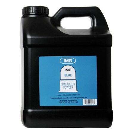 IMR Blue Smokeless Powder- 8 Lbs. (HAZMAT Fee Required)- IMRBLUE8