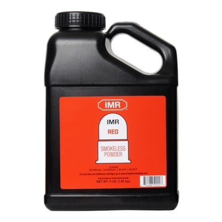 IMR Red Smokeless Powder- 4 Lbs. (HAZMAT Fee Required)- IMRRED4