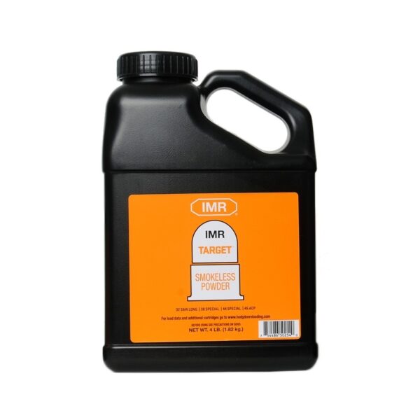 IMR Target Smokeless Powder- 4 Lbs. (HAZMAT Fee Required)- IMRTAR4