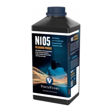 Vihtavuori N105 Smokeless Pistol Powder- 1 Lb. (HAZMAT Fee Required)- N1051