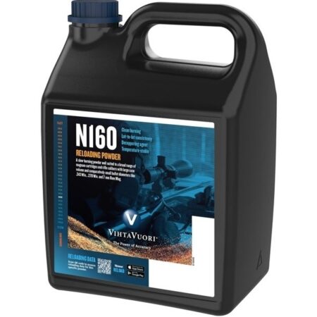 Vihtavuori N160 Smokeless Powder- 8 Lb. (HAZMAT Fee Required)- N1608