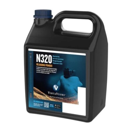 Vihtavuori N320 Smokeless Powder- 4 Lbs. (HAZMAT Fee Required)- N3204