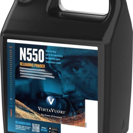 Vihtavuori N550 Smokeless Powder- 8 Lb. (HAZMAT Fee Required)- N5508