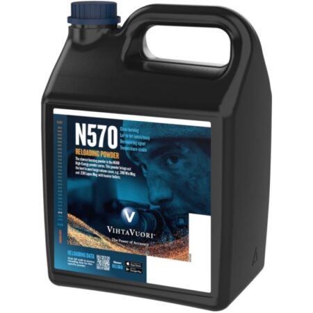 Vihtavuori N570 Smokeless Powder- 8 Lb. (HAZMAT Fee Required)- N5708