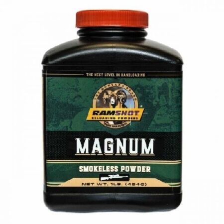 Ramshot Magnum Smokeless Powder- 1 Lb. (HAZMAT Fee Required)- RTMAG1