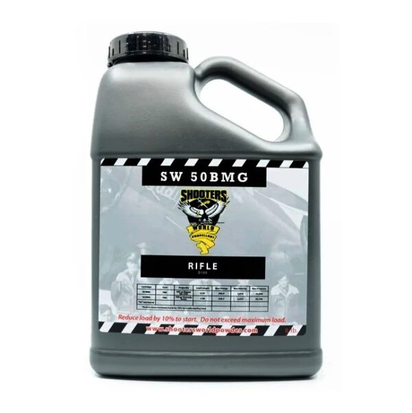 Shooters World SW 50BMG Smokeless Powder- 8 Lbs. (HAZMAT Fee Required)- SWPSW50BMG8