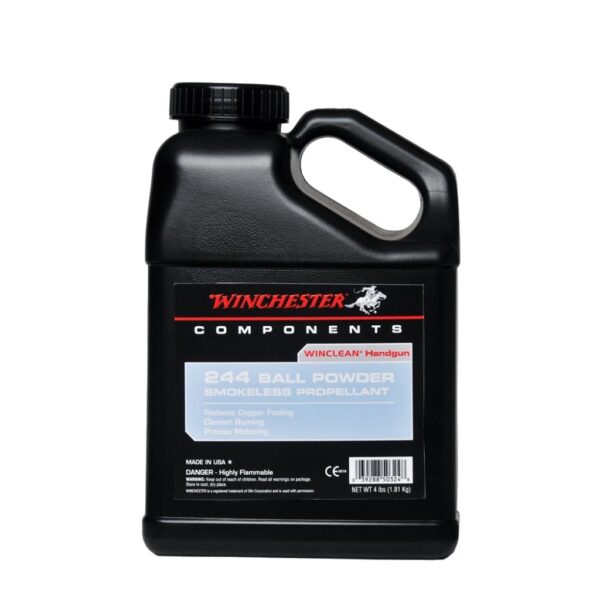 Winchester Winclean 244 Ball Smokeless Powder- 4 Lb. (HAZMAT Fee Required)- W2444
