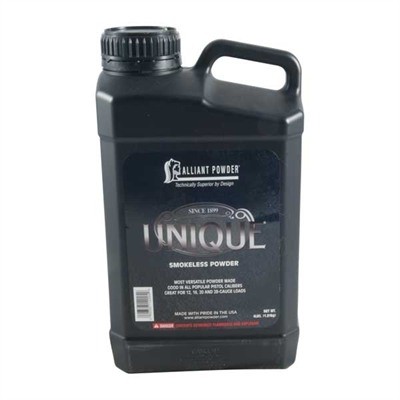 Alliant Unique Smokeless Powder- 4 Lbs. (HAZMAT Fee Required)- UNIQUE4