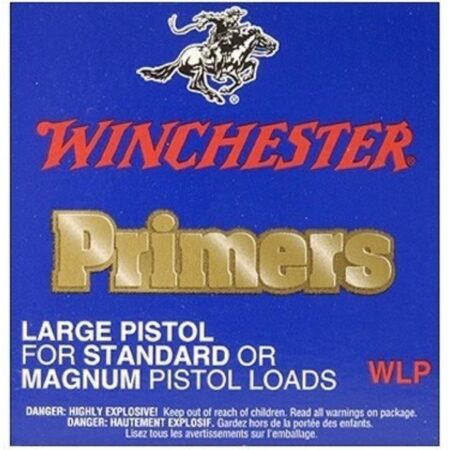 Winchester Large Pistol Primers #7- Box of 100 (HAZMAT Fee Required)- WLP-100