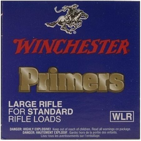 Winchester Large Rifle Primers #8-1/2- Box of 100 (HAZMAT Fee Required)- WLR-100