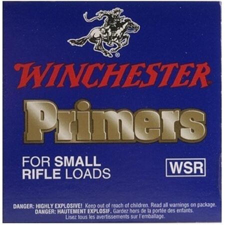Winchester Small Rifle Primers #6-1/2- Box of 100 (HAZMAT Fee Required)- WSR-100