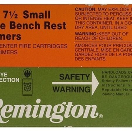 Remington Small Rifle Bench Rest Primers #7-1/2- Box of 100 (HAZMAT Fee Required)- X22628-100