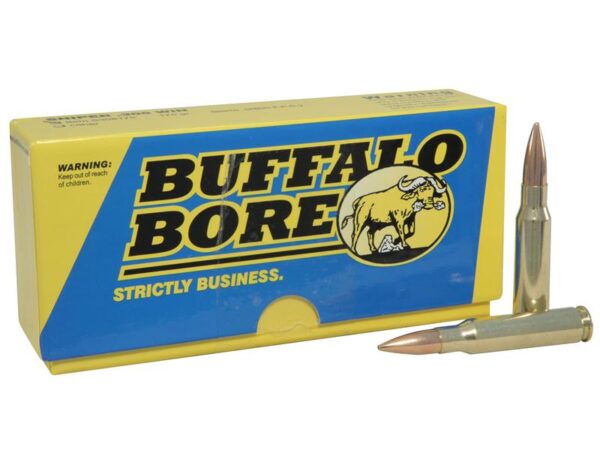Buffalo Bore Sniper .308 Winchester 175 Gr. Sierra Hollow Point Boat Tail- Box of 20